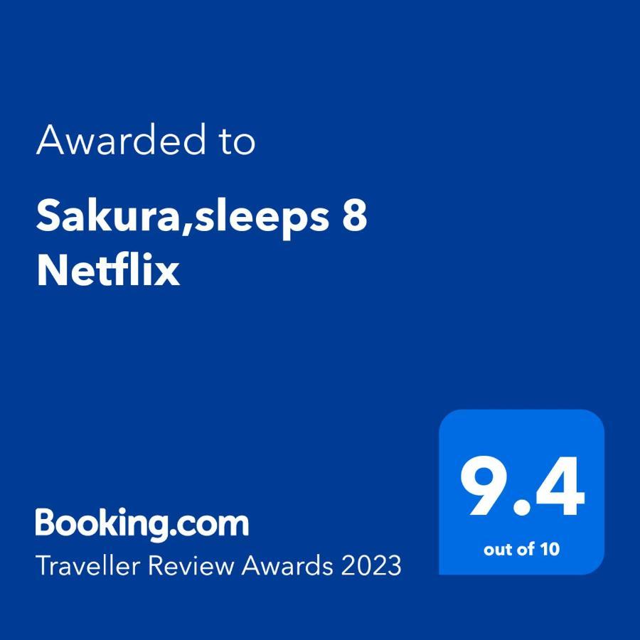 Sakura,Sleeps 8 Netflix Villa Oxford Luaran gambar